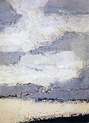 Nicolas de Stael The Sea and Cloud china oil painting artist
